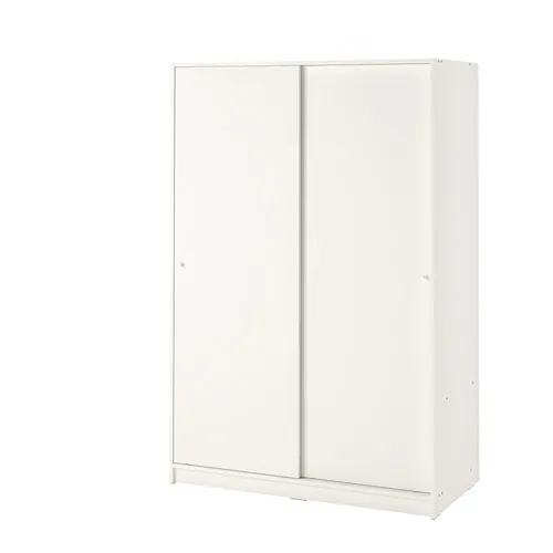 KLEPPSTAD - 滑門衣櫃, 白色, 117x176 公分 | IKEA 線上購物 - PE775917_S4