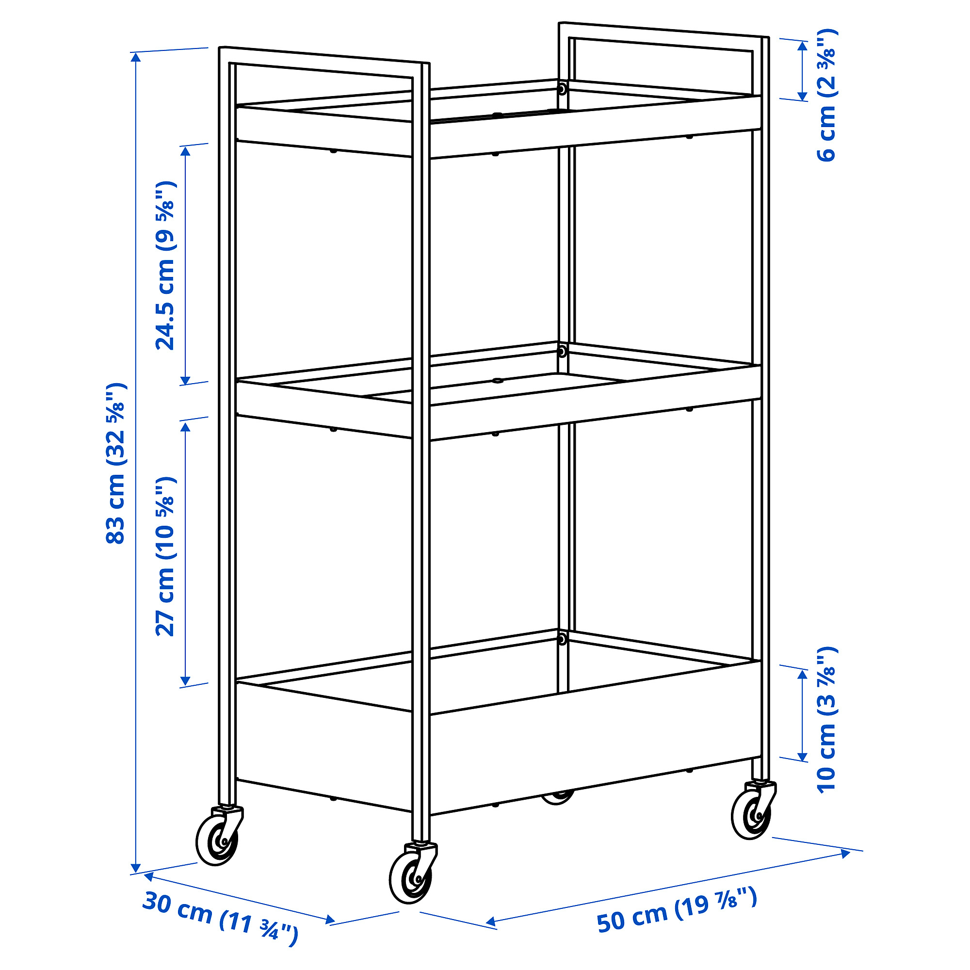 NISSAFORS trolley