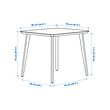 LISABO/LYCKAN table and 2 chairs