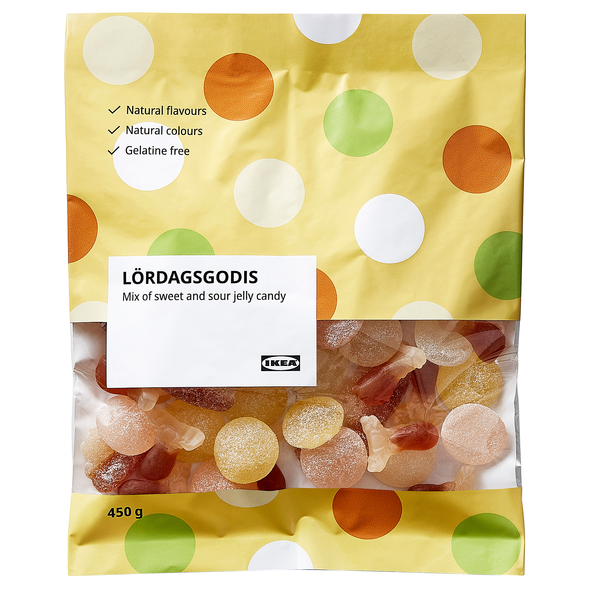 LÖRDAGSGODIS mix of sweet and sour jelly candy