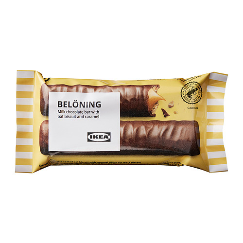 BELÖNING milk chocolate bar