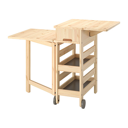 RESARÖ - 活動折疊桌附收納, 松木 | IKEA 線上購物 - PE942782_S4