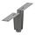 BESTÅ - supporting leg, grey, 10 cm | IKEA Taiwan Online - PE691375_S1