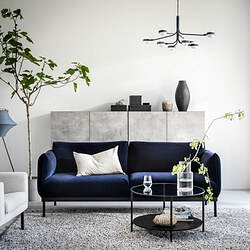 ÄPPLARYD - 雙人座沙發, Lejde 灰色/黑色 | IKEA 線上購物 - PE820289_S3