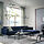 ÄPPLARYD - 三人座沙發附躺椅, Djuparp 深藍色 | IKEA 線上購物 - PE833233_S1