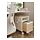 BEKANT - 收納櫃附輪腳, 網狀 白色 | IKEA 線上購物 - PH167184_S1