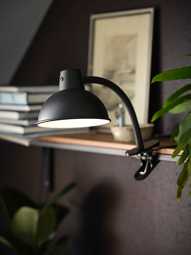 SKURUP - clamp spotlight, black | IKEA Taiwan Online - PH177680_S4