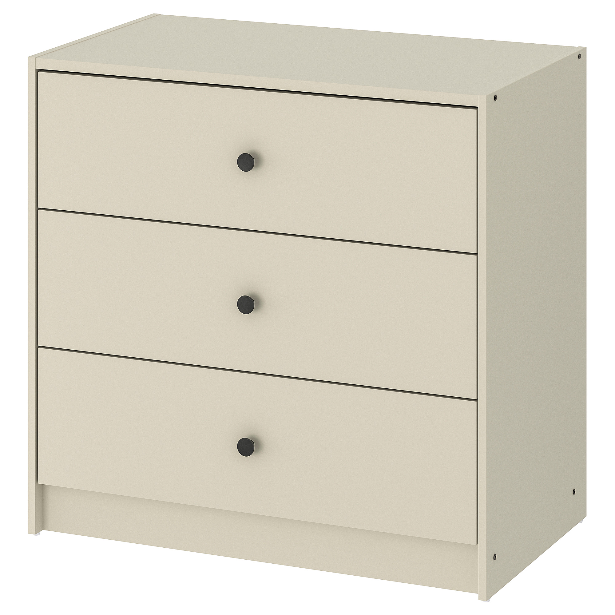 GURSKEN chest of 3 drawers