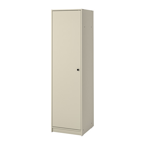GURSKEN - 衣櫃/衣櫥, 淺米色, 49x55x186 公分 | IKEA 線上購物 - PE788459_S4