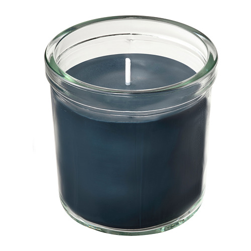 FRUKTSKOG scented candle in glass