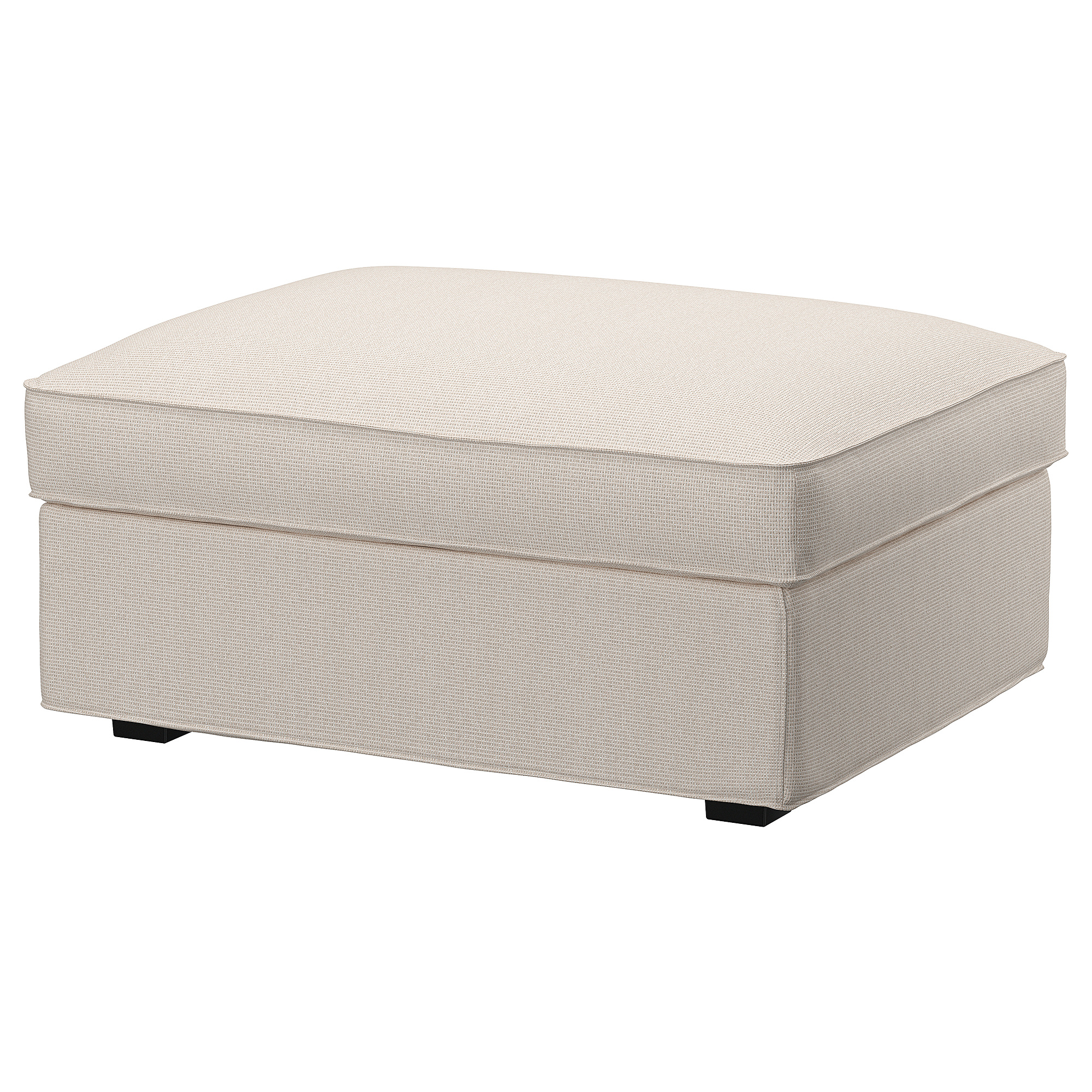 KIVIK cover for footstool with storage