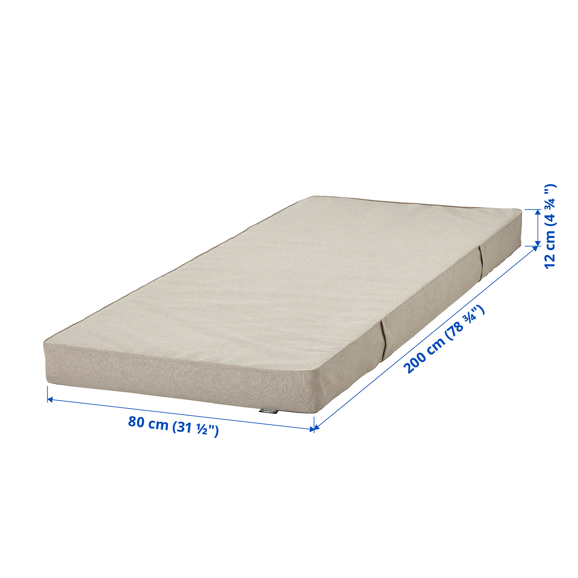 VANNAREID pocket sprung mattress
