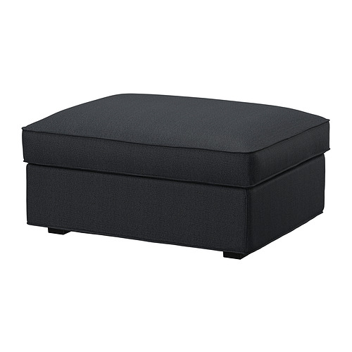 KIVIK cover for footstool with storage