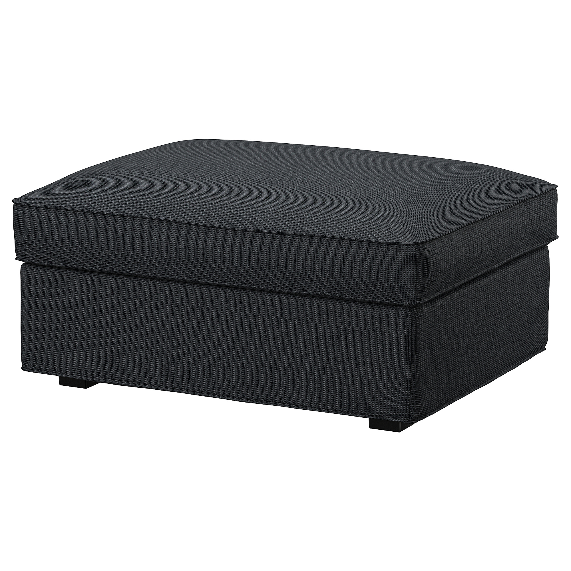 KIVIK cover for footstool with storage