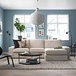 KIVIK 3-seat sofa with chaise longue