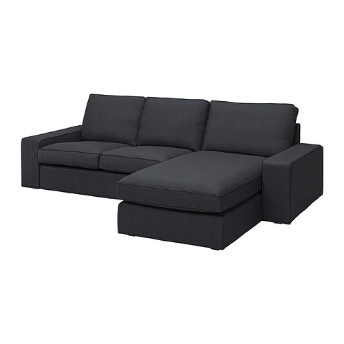 KIVIK - 三人座沙發附躺椅, Tresund 碳黑色 | IKEA 線上購物 - PE875027_S4