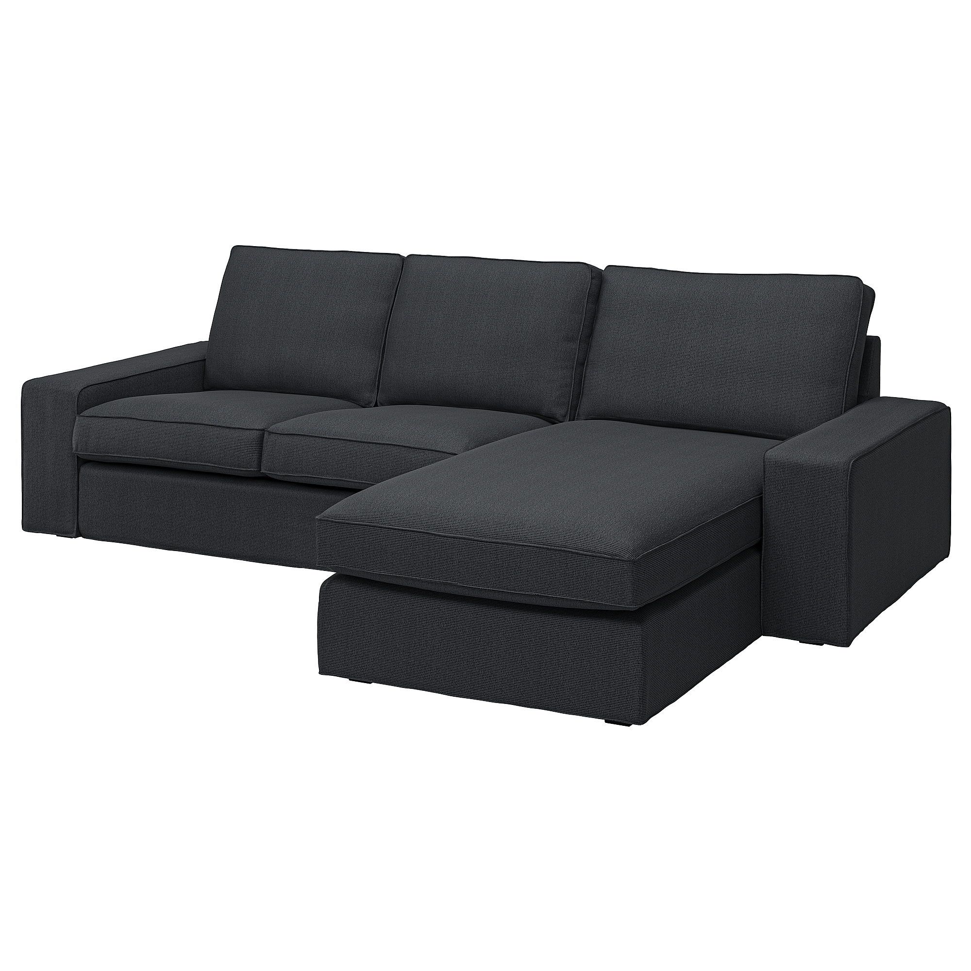 KIVIK 3-seat sofa with chaise longue