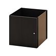 KALLAX - 內嵌式門片, 黑棕色, 33x33 公分 | IKEA 線上購物 - PE691690_S2 