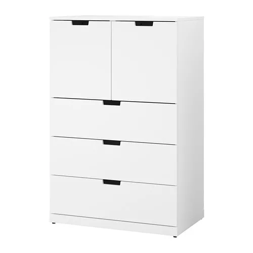 NORDLI - 抽屜櫃/5抽, 白色, 80x122 公分 | IKEA 線上購物 - PE691748_S4