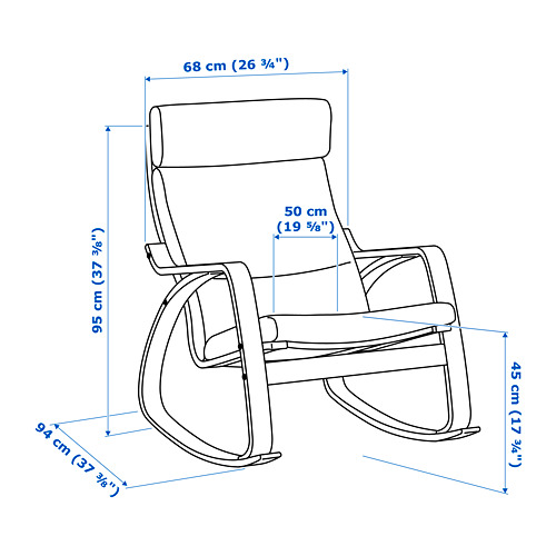 POÄNG rocking-chair