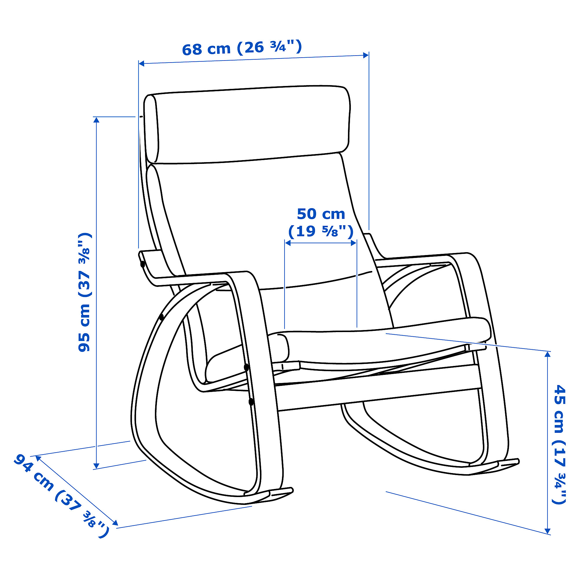 POÄNG rocking-chair