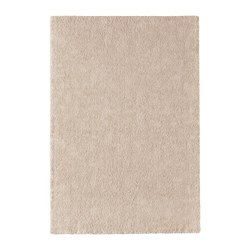 IKEA STÖG ジュートラグ 155cm x 220cm ベージュ SKRIFTSPRÅK スクリフトスプローク ラグ パイル短, イエロー