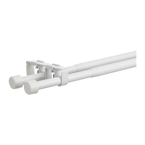 BEKRÄFTA - 雙軌窗簾桿組, 白色, 120-210 公分 19 公厘 | IKEA 線上購物 - PE788533_S4