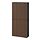 BESTÅ - wall cabinet with 2 doors, black-brown Björköviken/brown stained oak veneer | IKEA Taiwan Online - PE833495_S1