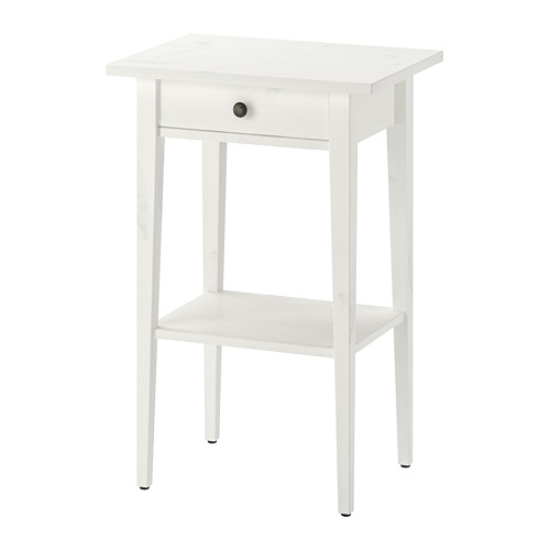 HEMNES - 床邊桌, 染白色 | IKEA 線上購物 - PE691831_S4