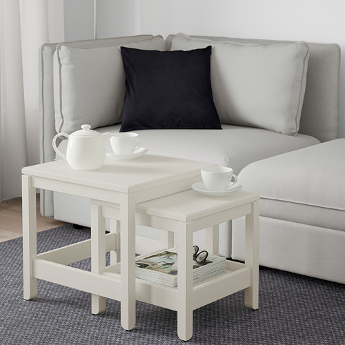 White nest of tables ikea online
