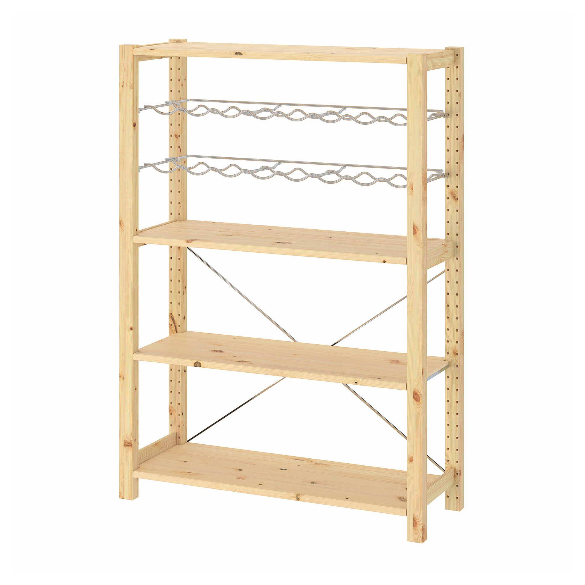 IVAR 1 section/shelves/bottle racks