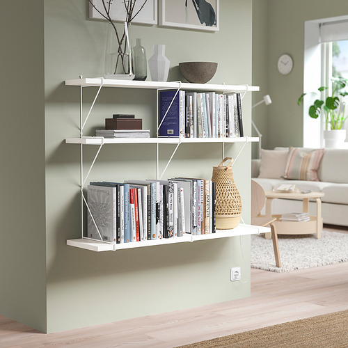 BERGSHULT/PERSHULT wall shelf combination