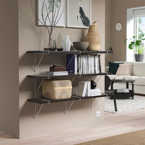 BERGSHULT/PERSHULT wall shelf combination