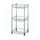 OMAR - shelving unit with 3 baskets, galvanised, 46x36x94 cm | IKEA Taiwan Online - PE788602_S1