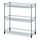 OMAR - shelving unit with 3 baskets, galvanised | IKEA Taiwan Online - PE788606_S1