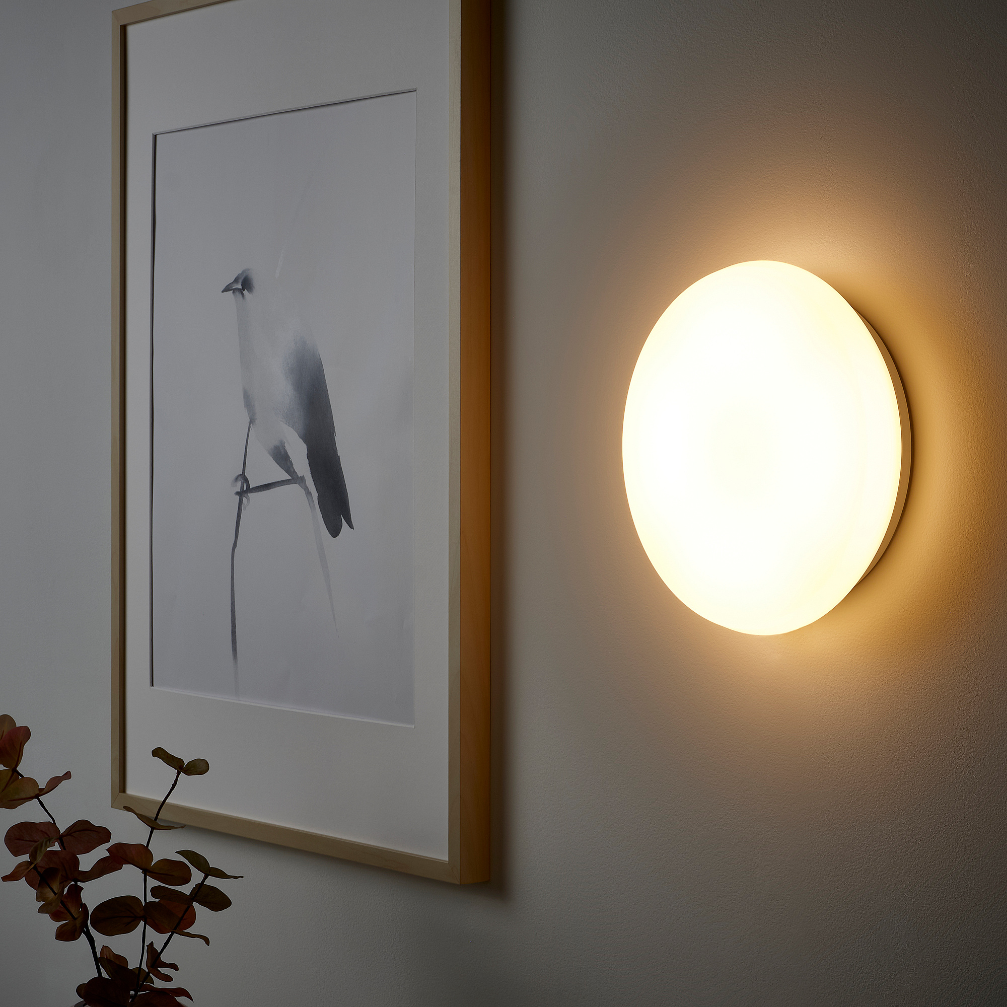 STOFTMOLN LED ceiling/wall lamp