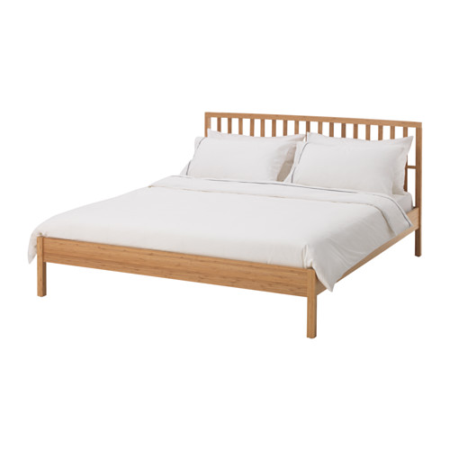KONGSHUS - 雙人床框, 竹, 附LÖNSET床底板條 | IKEA 線上購物 - PE644526_S4