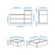 NORDLI chest of 5 drawers