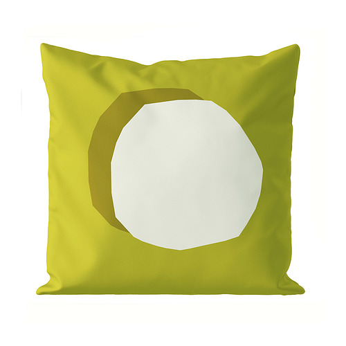 GULLBERGSÖ - 靠枕套, 亮黃色 白色/戶外用 室內, 50x50 公分 | IKEA 線上購物 - PE979351_S4