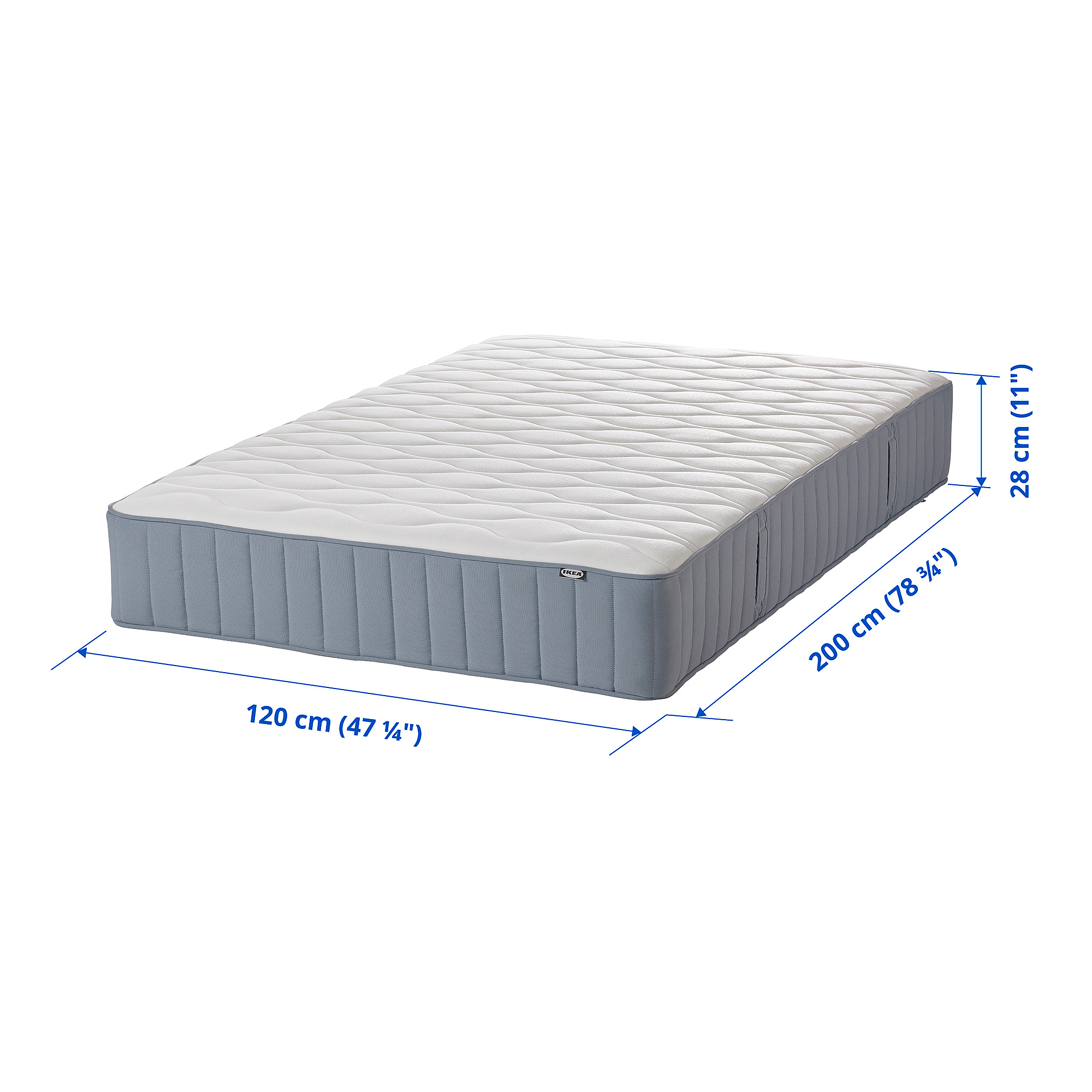 VÅGSTRANDA pocket sprung mattress