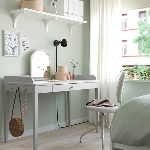 SMYGA desk with mirror