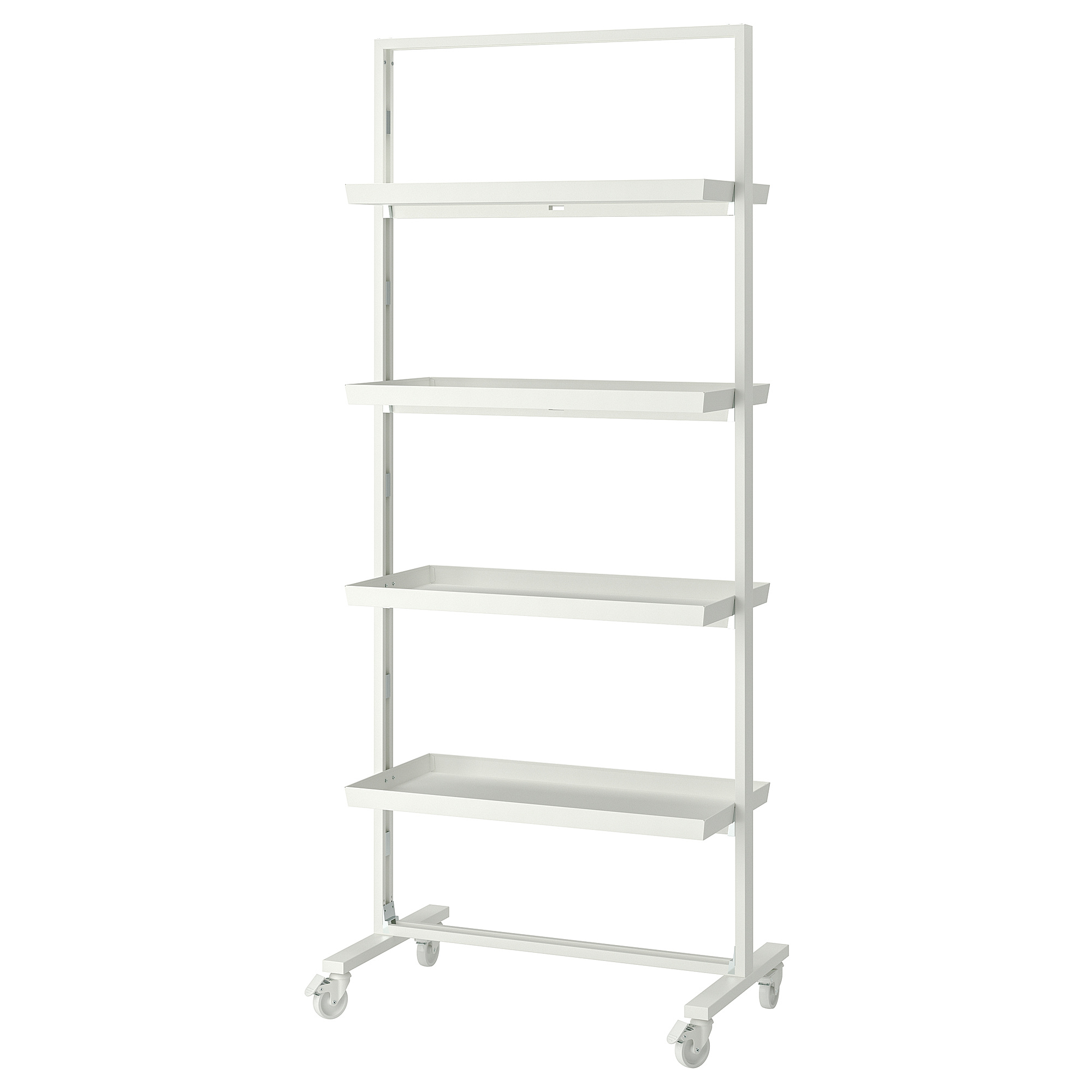 MITTZON frame with castors/display shelf