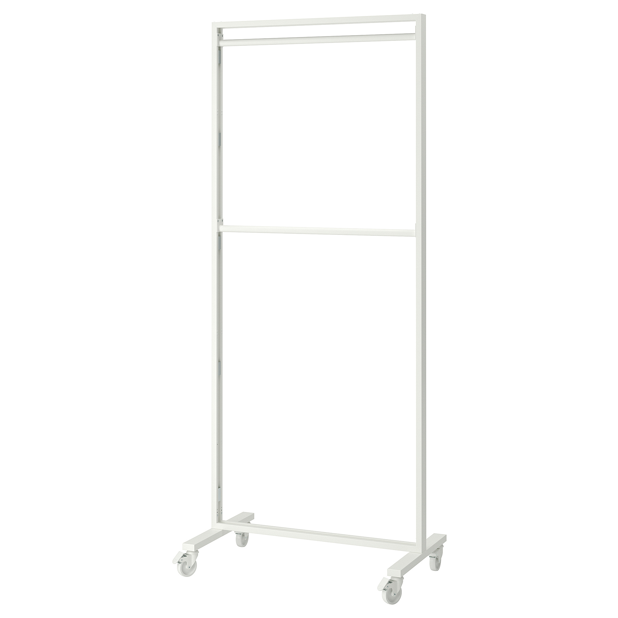 MITTZON frame w castors/coat rack/disp shlf