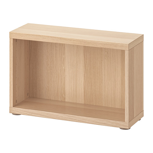 BESTÅ - 櫃框, 染白橡木紋 | IKEA 線上購物 - PE692082_S4