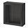 BESTÅ - shelf unit with glass door, black-brown/Glassvik black/clear glass | IKEA Taiwan Online - PE692108_S1