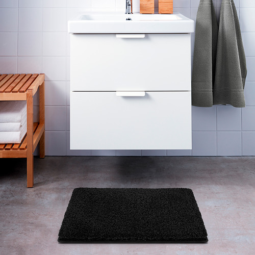ALMTJÄRN - 浴室腳踏墊, 深灰色 | IKEA 線上購物 - PE788697_S4