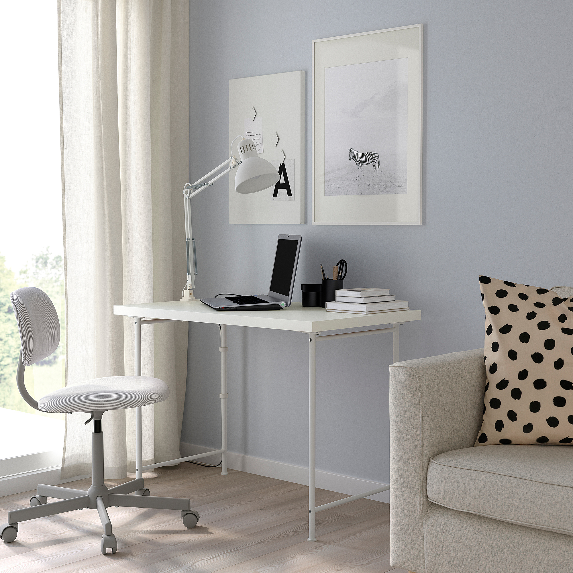 LINNMON/SPÄND desk