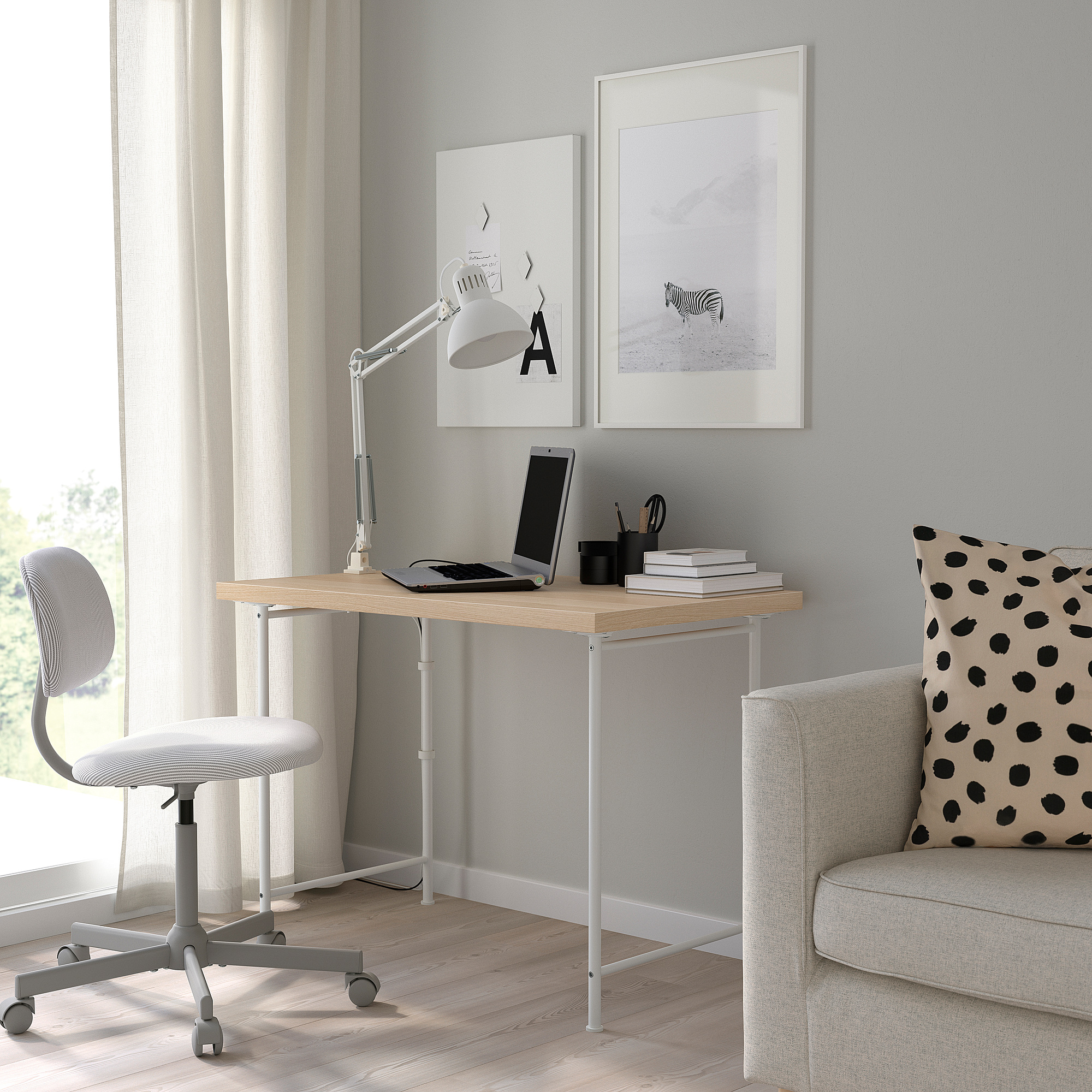 LINNMON/SPÄND desk