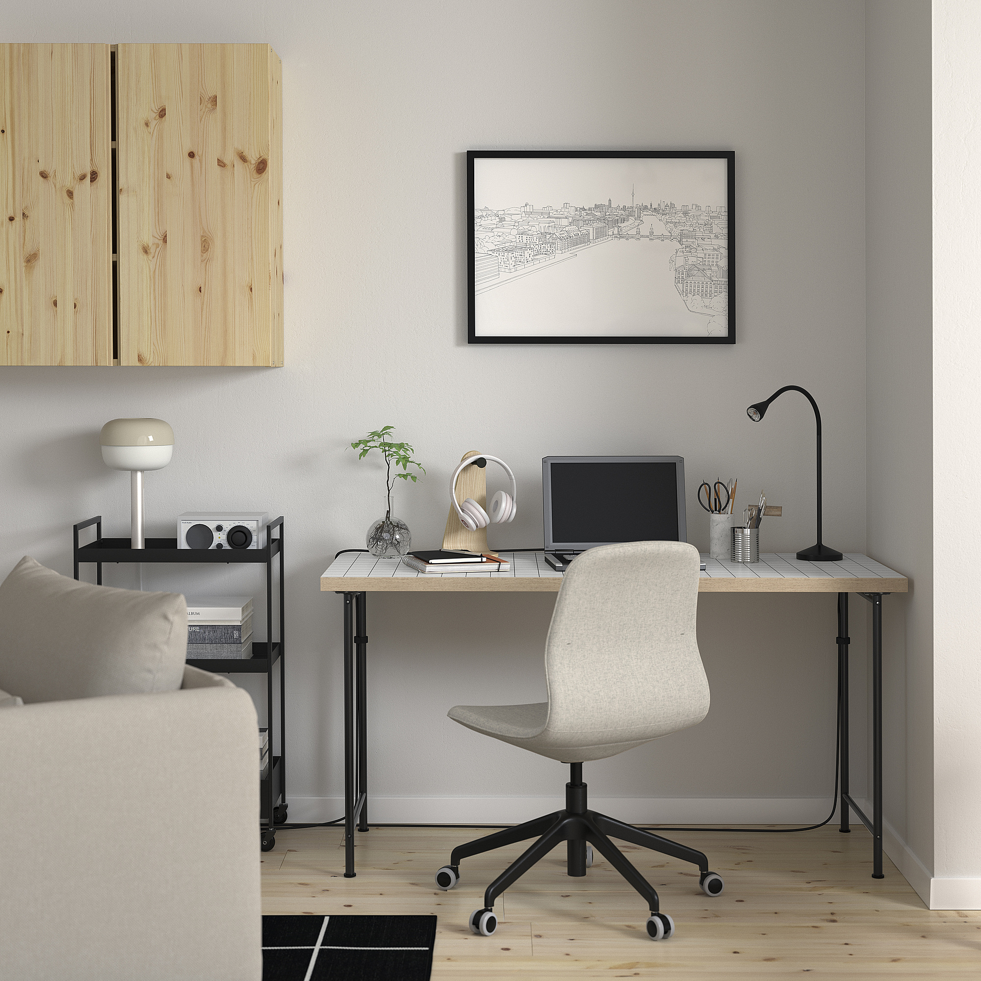 LAGKAPTEN/SPÄND desk