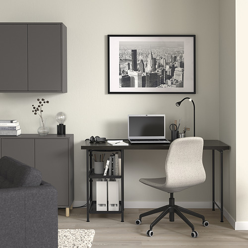 SPÄND table leg with storage